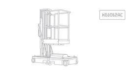 Ножничный электрический подъемник XCMG XG1012AC