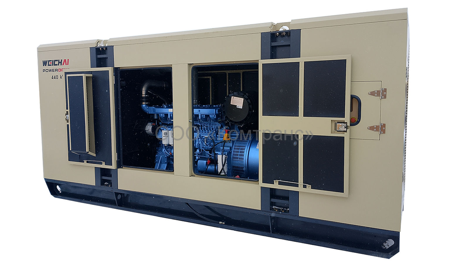 ДГУ 320 кВт Weichai WPG440L8 АД 320 в кожухе